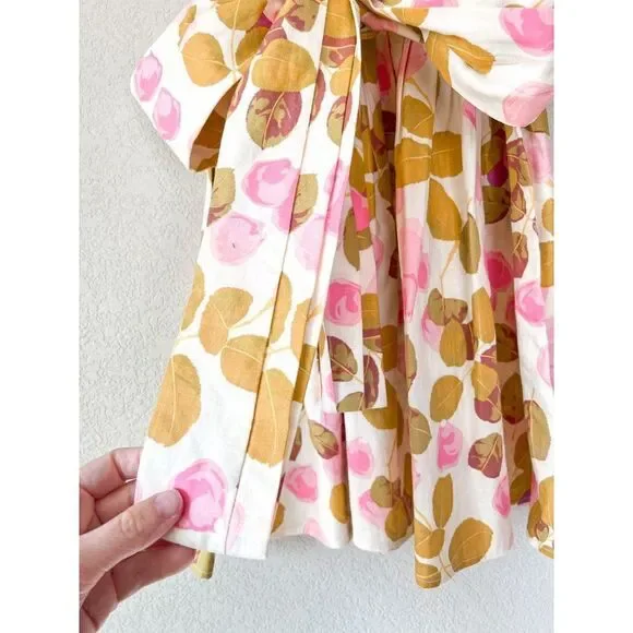 NWT! Redfish Kids Dolce Dress Watercolor Rose Petals Size 3 - Picture 4 of 7